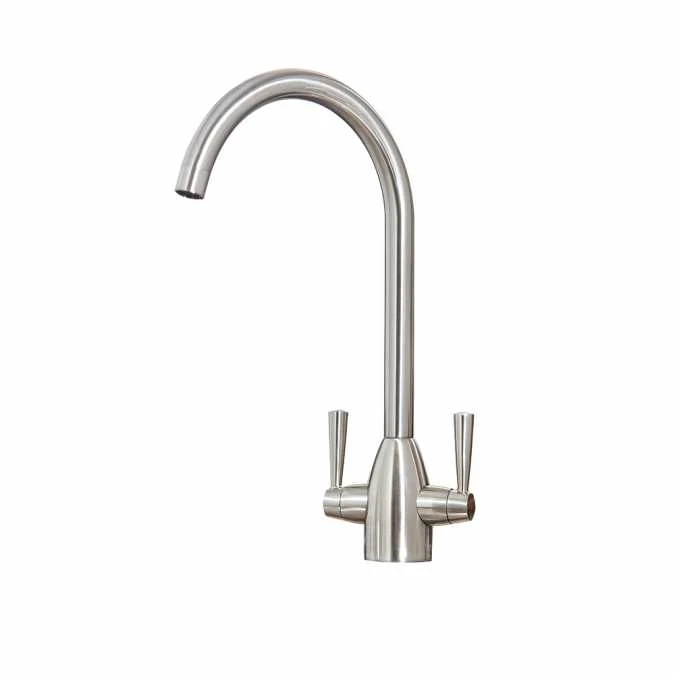 Wycombe Brushed Nickel Kitchen Mixer Tap - Signature Series 2 Wycombe Brushed Nickel Kitchen Mixer Tap - Signature Series - Image 2