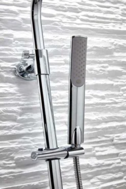 Polo Oval Dual Head Exposed Shower With Metal Fixed Head -Roman Sales HBS Shower004 Detail1 small