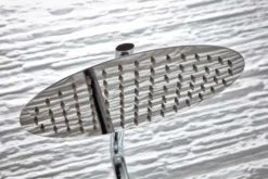 Polo Oval Dual Head Exposed Shower With Metal Fixed Head -Roman Sales HBS Shower004 Detail2 small