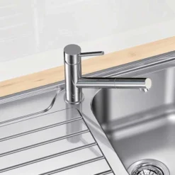 Blanco Kano S Chrome Kitchen Tap - 521503 7 Blanco Kano S Chrome Kitchen Tap - 521503 -Roman Sales KANO S CHROME LIFESTYLE LONG SHOT