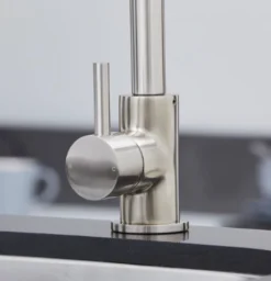 Elera Monobloc Kitchen Sink Mixer Tap - Brushed Nickel 6 Elera Monobloc Kitchen Sink Mixer Tap - Brushed Nickel -Roman Sales KTAP006BN 3