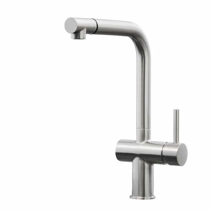 Ingleton Brushed Nickel Pull Out Kitchen Mixer Tap 1 Ingleton Brushed Nickel Pull Out Kitchen Mixer Tap