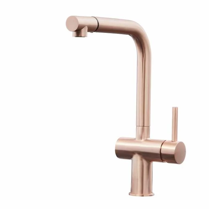 Ingleton Copper Pull Out Kitchen Mixer Tap 1 Ingleton Copper Pull Out Kitchen Mixer Tap
