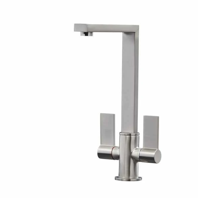 Ayton Brushed Nickel Monobloc Kitchen Sink Mixer Tap 1 Ayton Brushed Nickel Monobloc Kitchen Sink Mixer Tap