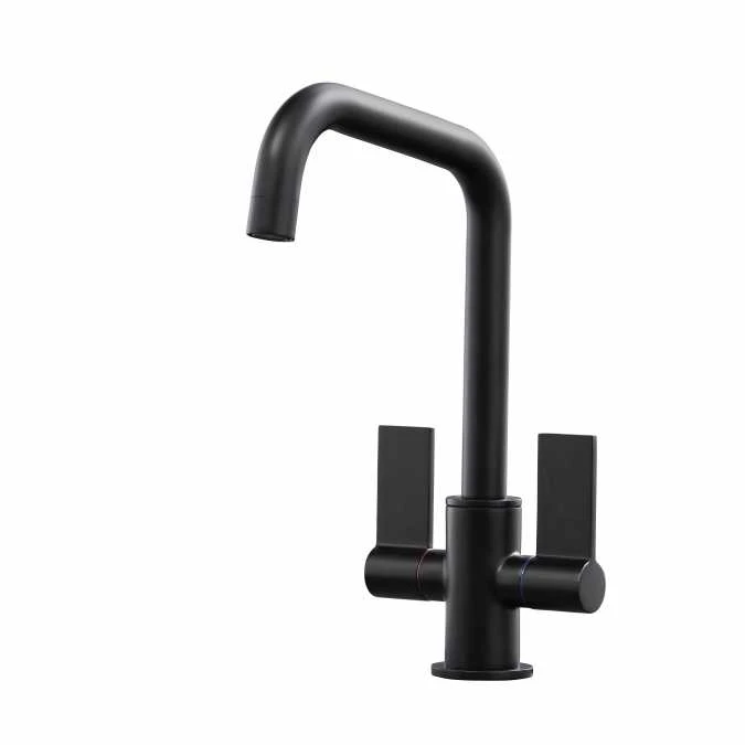 Malton Matt Black Monobloc Kitchen Mixer Tap 1 Malton Matt Black Monobloc Kitchen Mixer Tap