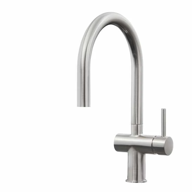 Rievaulx Brushed Nickel Pull Out Kitchen Sink Mixer Tap 1 Rievaulx Brushed Nickel Pull Out Kitchen Sink Mixer Tap