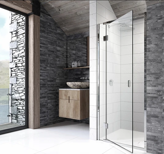 Kudos Pinnacle 8 1200mm Hinged Shower Door For Recess - Right Hand - Image 2