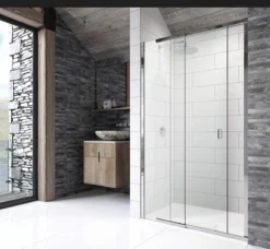 Kudos Pinnacle 8 1200mm Sliding Shower Door For Recess 7 Kudos Pinnacle 8 1200mm Sliding Shower Door For Recess -Roman Sales Kudos Pinnacle 8 Sliding Door for Recess Shower Enclosure 1 2