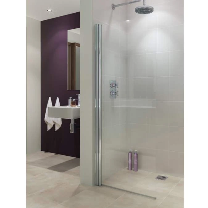 Alassio 700mm Hinged Wetroom Screen 8mm Glass - Lakes Showering Spaces Coastline 1 Alassio 700mm Hinged Wetroom Screen 8mm Glass - Lakes Showering Spaces Coastline