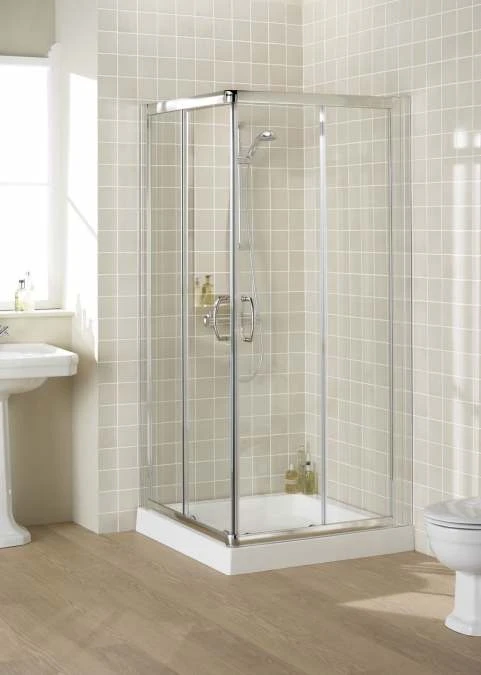 750mm Semi-Frameless Corner Entry, Lakes Classic Collection 1 750mm Semi-Frameless Corner Entry, Lakes Classic Collection