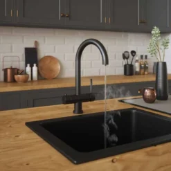 Francis Pegler Boiling Water Kitchen Tap - Black 9 Francis Pegler Boiling Water Kitchen Tap - Black -Roman Sales MATT BLACK