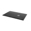 MX Minerals 1400 X 800mm Jet Black Slate Effect Shower Tray