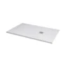 MX Minerals 1400 X 800mm Ice White Slate Effect Shower Tray