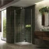 Kudos Pinnacle 8 760mm Hinged Shower Door For Corner - Left Hand