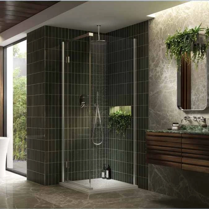 Kudos Pinnacle 8 800mm Hinged Shower Door For Corner - Right Hand 1 Kudos Pinnacle 8 800mm Hinged Shower Door For Corner - Right Hand