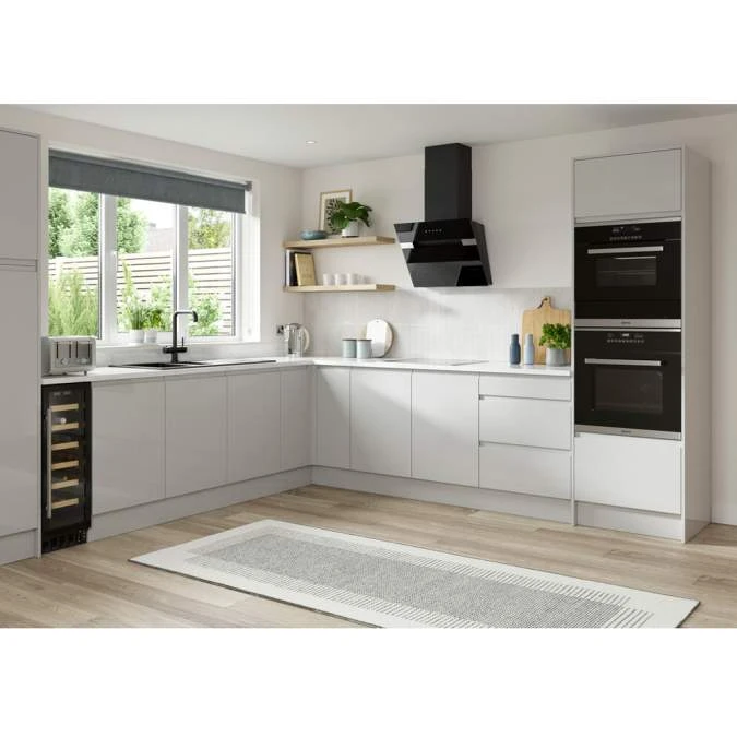 Prima+ Black Granite 1.5 Bowl Inset Kitchen Sink 2 Prima+ Black Granite 1.5 Bowl Inset Kitchen Sink - Image 2