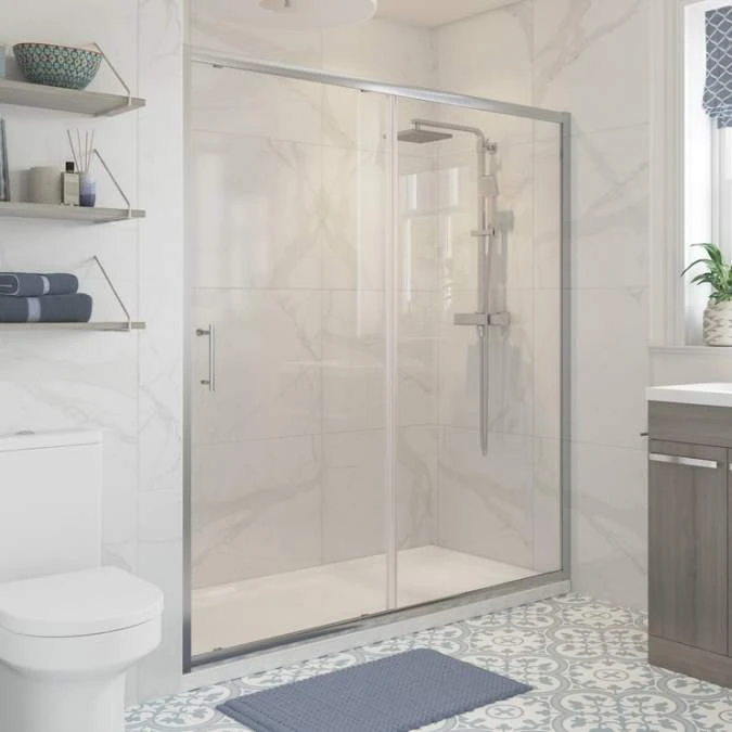 Prime 1200mm Sliding Door Shower Enclosure 1 Prime 1200mm Sliding Door Shower Enclosure