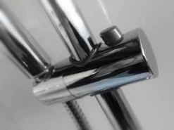 Vidalux Pure E 1000 Shower Cabin 1000 X 1000mm With Triton Electric Shower 22 Vidalux Pure E 1000 Shower Cabin 1000 X 1000mm With Triton Electric Shower -Roman Sales Pure White Rail