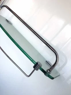 Vidalux Pure E 1200 Shower Cabin 1200 X 800mm With Electric Shower -Roman Sales Pure White Shelf 1