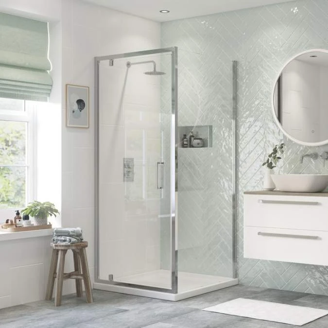 Relax 900mm Pivot Door Shower Enclosure 2 Relax 900mm Pivot Door Shower Enclosure - Image 2
