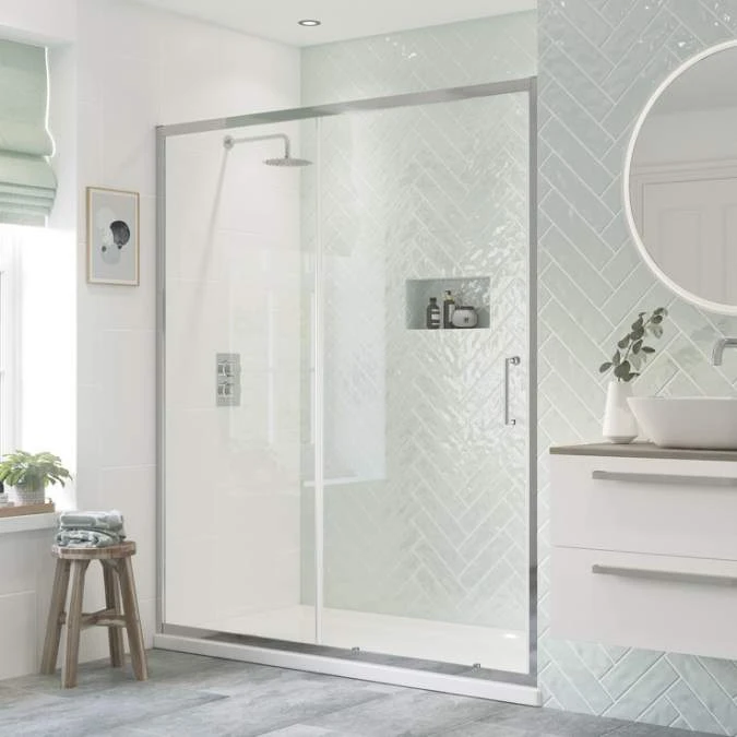 Relax 1100mm Sliding Shower Door 1 Relax 1100mm Sliding Shower Door