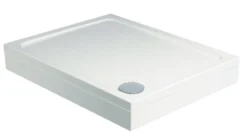 Roman Acrylic Capped Stone Rectangle Shower Tray 1200mm X 760mm 6 Roman Acrylic Capped Stone Rectangle Shower Tray 1200mm X 760mm -Roman Sales Roman Acrylic Capped Stone Square Shower Tray with Riser Kit 5