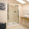 Bi-Fold Shower Door - 800 - Silver - Roman Embrace