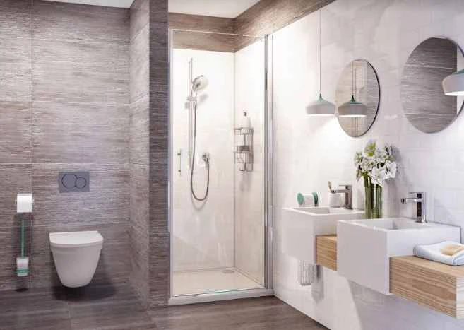 Roman Innov8 760mm Pivot Door For Alcove Fitting 1 Roman Innov8 760mm Pivot Door For Alcove Fitting