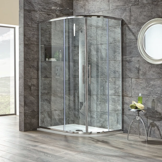 Scudo S8 Double Door 1200 X 900mm Offset Quadrant Shower Enclosure 1 Scudo S8 Double Door 1200 X 900mm Offset Quadrant Shower Enclosure
