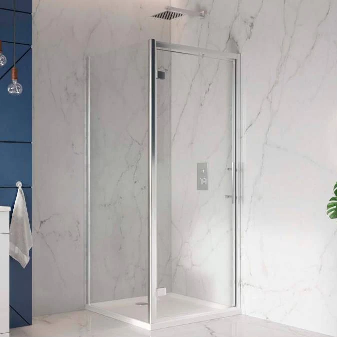 Scudo S8 Hinged Shower Door Enclosure - 1000mm 1 Scudo S8 Hinged Shower Door Enclosure - 1000mm