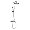 Messi Cool Touch Bar Valve Twin Head Shower Set