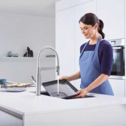 Blanco Solenta - S Senso Chrome Kitchen Tap - 455367 -Roman Sales SOLENTA S CHROME LIFESTYLE 4