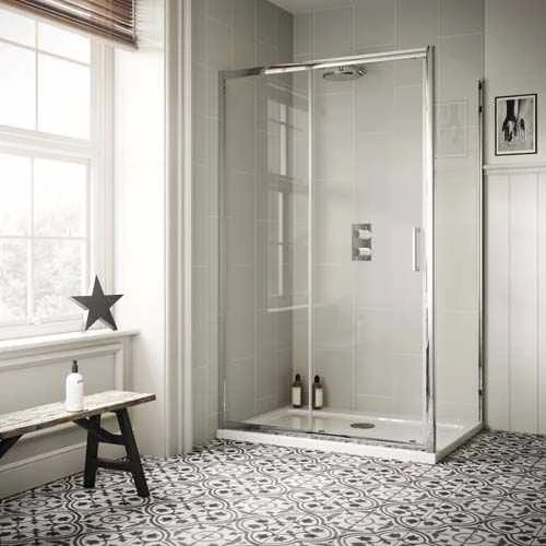 Sommer6 1200mm Sliding Shower Door 1 Sommer6 1200mm Sliding Shower Door