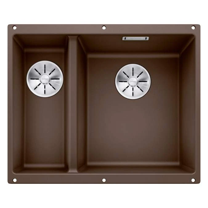 Blanco Subline 340/160 U Granite Kitchen Sink Right Hand - Coffee 1 Blanco Subline 340/160 U Granite Kitchen Sink Right Hand - Coffee