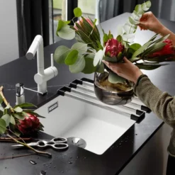 Blanco Subline 500 U Granite Kitchen Sink - White -Roman Sales SUBLINE 500 U WHITE MOOD