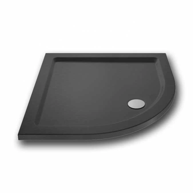Nuie 760 X 760 Quadrant Shower Tray Slate Grey - FREE Waste 1 Nuie 760 X 760 Quadrant Shower Tray Slate Grey - FREE Waste