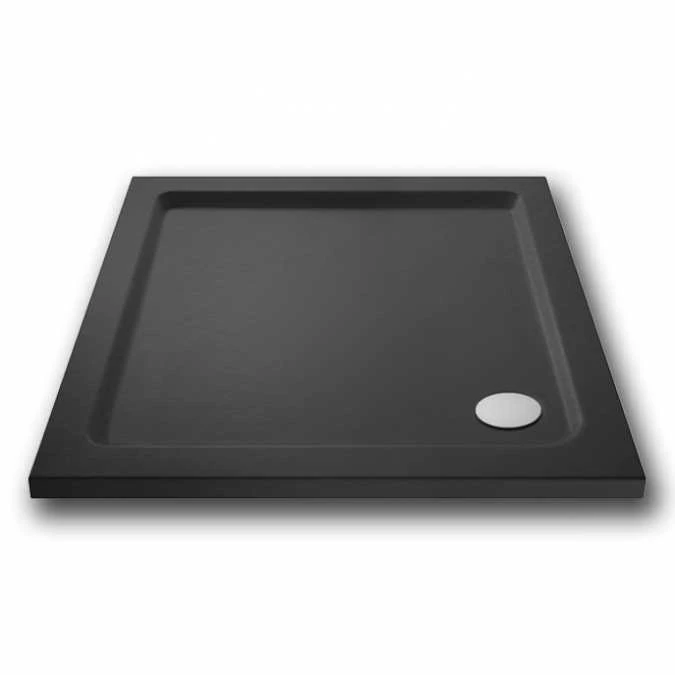 Nuie 1000 X 1000 Square Shower Tray Slate Grey - FREE Waste 1 Nuie 1000 X 1000 Square Shower Tray Slate Grey - FREE Waste