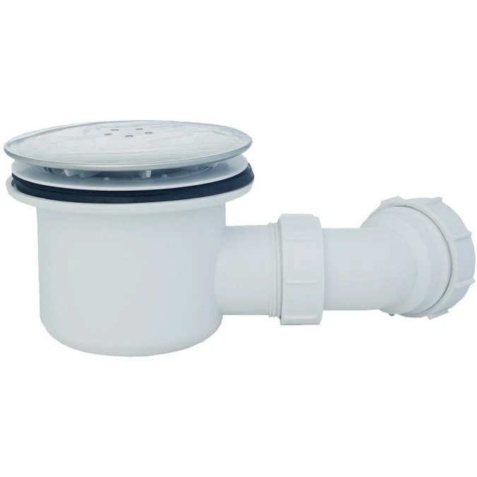 Deluxe 1000mm Quadrant Tray & Free Chrome Waste 1 Deluxe 1000mm Quadrant Tray & Free Chrome Waste