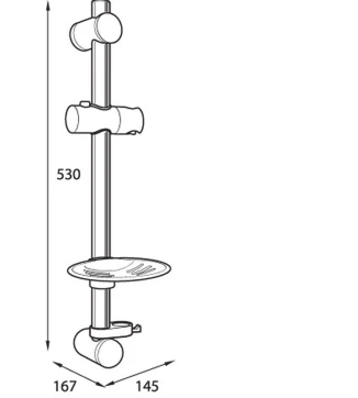 Triton Aspirante Electric Shower 9.5KW - Brushed Steel 3 Triton Aspirante Electric Shower 9.5KW - Brushed Steel - Image 3