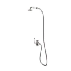 Burlington Tay Deck Mounted Traditional Bath Shower Mixer Tap Rigid Riser - Fixed Head - BT2DS 13 Burlington Tay Deck Mounted Traditional Bath Shower Mixer Tap Rigid Riser - Fixed Head - BT2DS -Roman Sales V27