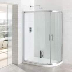 Vantage 2000 2 Door Offset Quadrant Shower Enclosure 1100 X 800