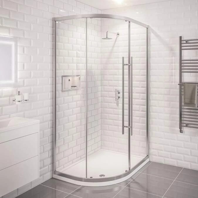 Vantage 2000 Offset Quadrant Shower Enclosure 1100 X 800 1 Vantage 2000 Offset Quadrant Shower Enclosure 1100 X 800