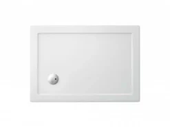 Zamori Rectangle Shower Tray 1000 X 760mm - Corner Waste - Z1166