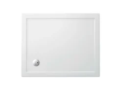 Zamori Rectangle Shower Tray 1100 X 900mm - Corner Waste - Z1172