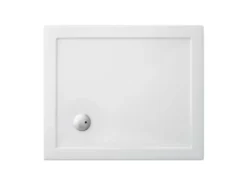 Zamori Rectangle Shower Tray 900 X 760mm - Corner Waste - Z1163