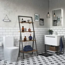 Ankam Rimless Closed Coupled Comfort Height Toilet & Soft Close Seat 9 Ankam Rimless Closed Coupled Comfort Height Toilet & Soft Close Seat -Roman Sales ankam lifestyle3