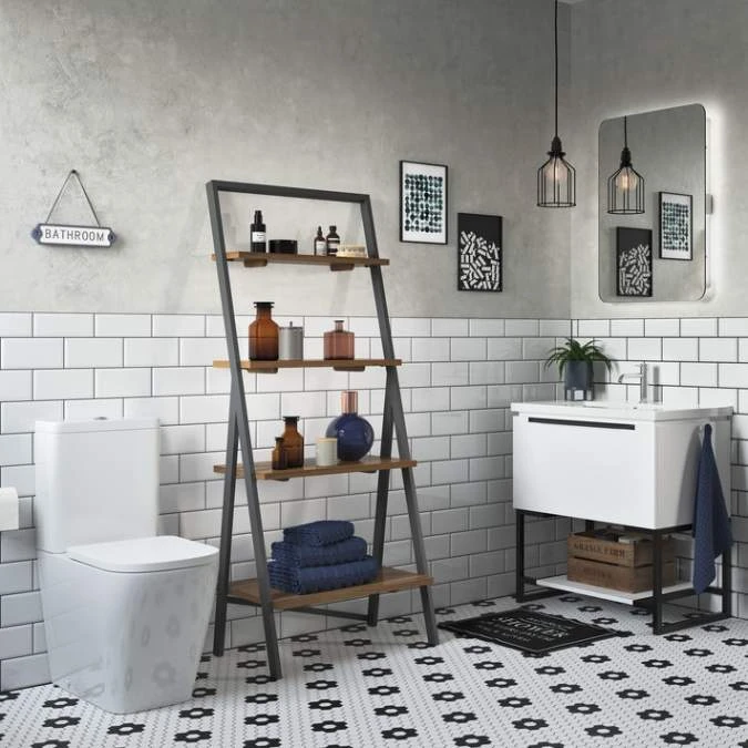 Ankam Rimless Closed Coupled Comfort Height Toilet & Soft Close Seat 4 Ankam Rimless Closed Coupled Comfort Height Toilet & Soft Close Seat - Image 4