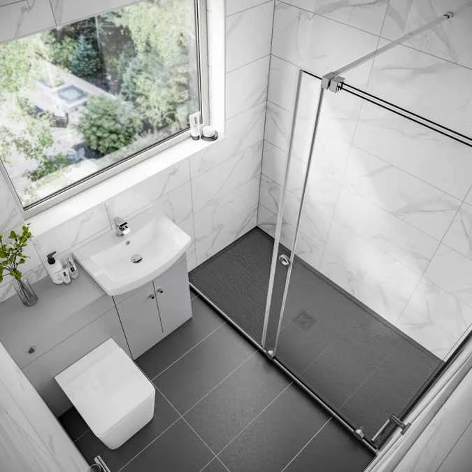 1500mm Sliding Wetroom Screen - Rolla 8 By Aquadart 2 1500mm Sliding Wetroom Screen - Rolla 8 By Aquadart - Image 2