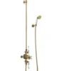 Burlington Avon Gold Traditional Exposed Shower Valve Kit - BAF3SGOLD