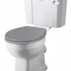 Bayswater Fitzroy Traditional Comfort Raised Height Toilet - Flush Handle